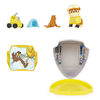 PAW Patrol, Big Truck Pups Rubble Action Figure with Clip-on Rescue Drone, Command Center Pod and Animal Friend