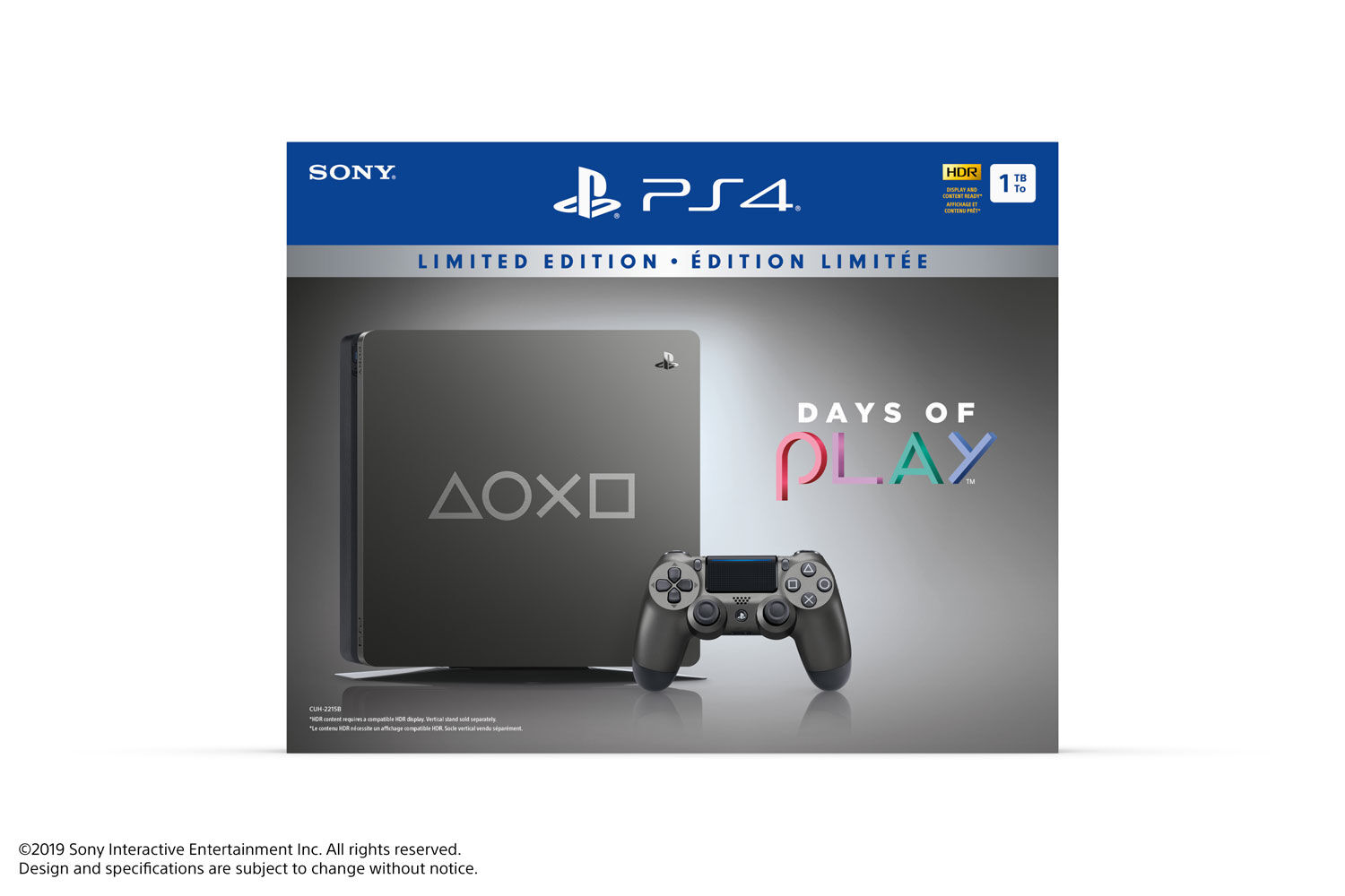 playstation 4 1tb days of play