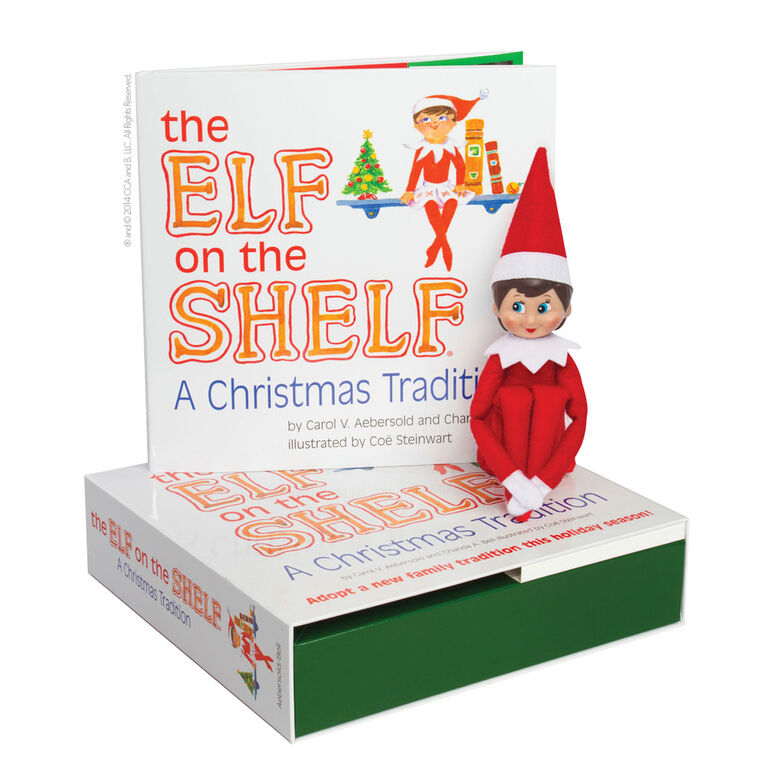 The Elf On The Shelf A Christmas Tradition Girl Light Toys R