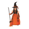 Costume de sorcière scintillante taille moyen (8-10)