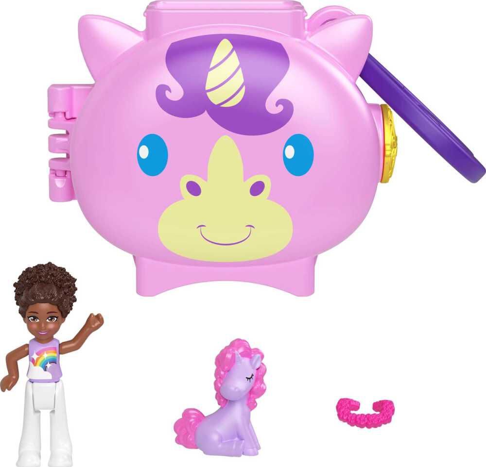 Polly Pocket Pet Connects Stackable Compact Doll Animal Accessory