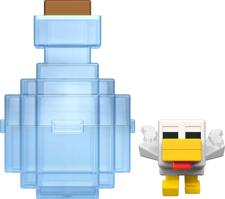 Minecraft Mini Mode Potion Brewing Action Figures with Color Reveal (Characters May Vary)