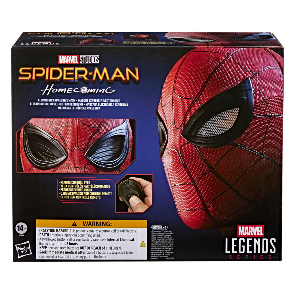 Marvel Legends Series Masque expressif électronique de Spider-Man