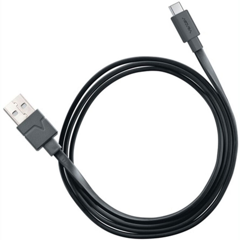 Ventev 556408 Charge/Sync USB A to USB C 2.0 Cable 6ft Noir