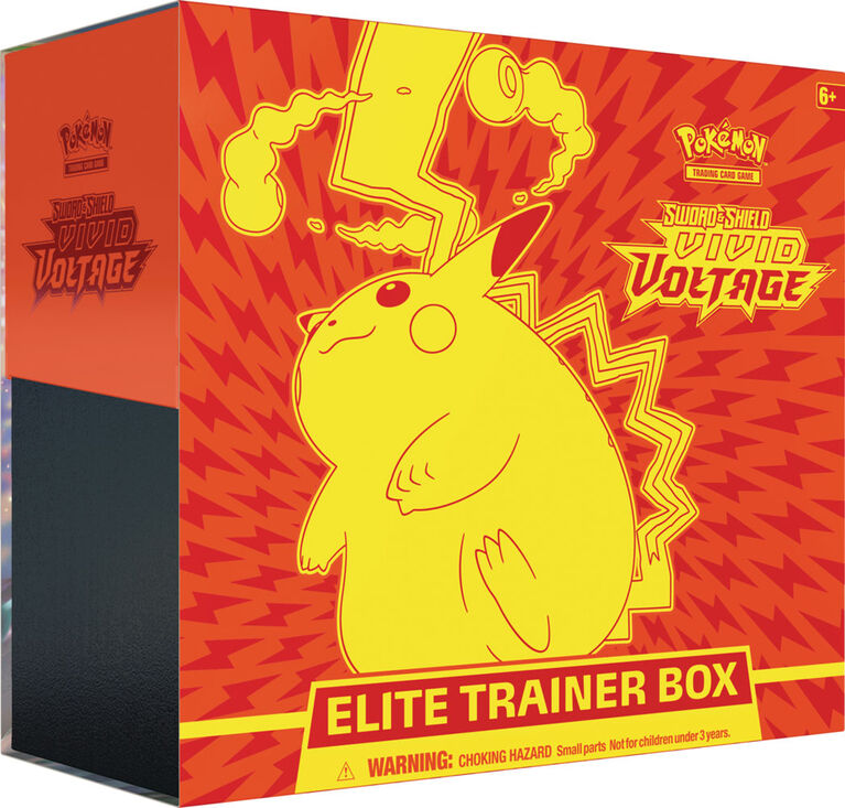 Pokemon Sword & Shield "Vivid Voltage" Elite Trainer Box - English Edition