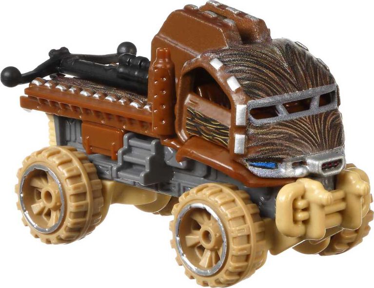 Hot Wheels Disney 100 Star Wars Chewbacca Character Car, 1:64 Scale