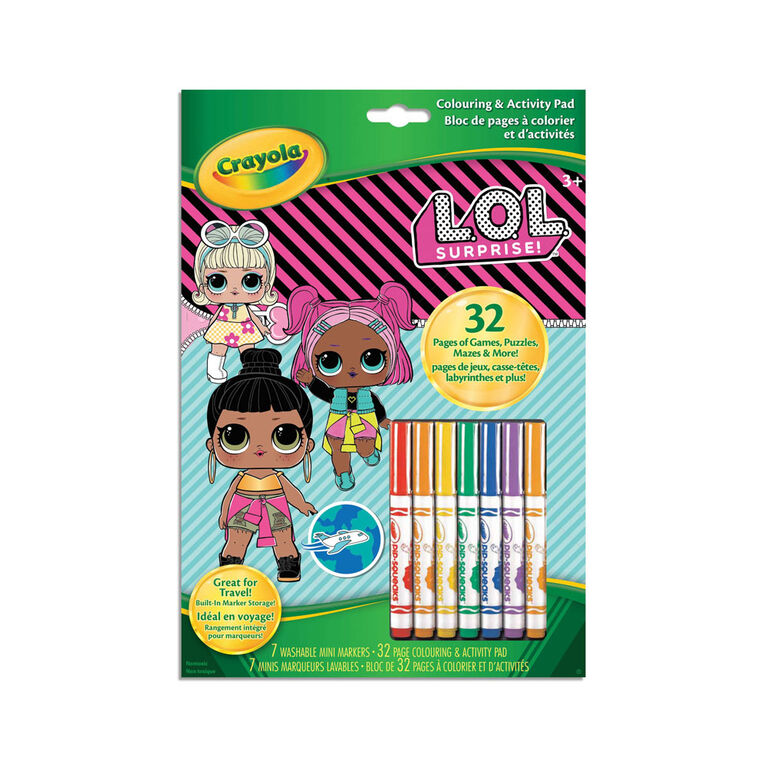 LOL Surprise Colouring and Activity Book