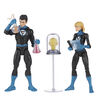 Hasbro Marvel Legends Series Franklin Richards and Valeria Richards, Fantastic Four Collectible 6 Inch Action Figures