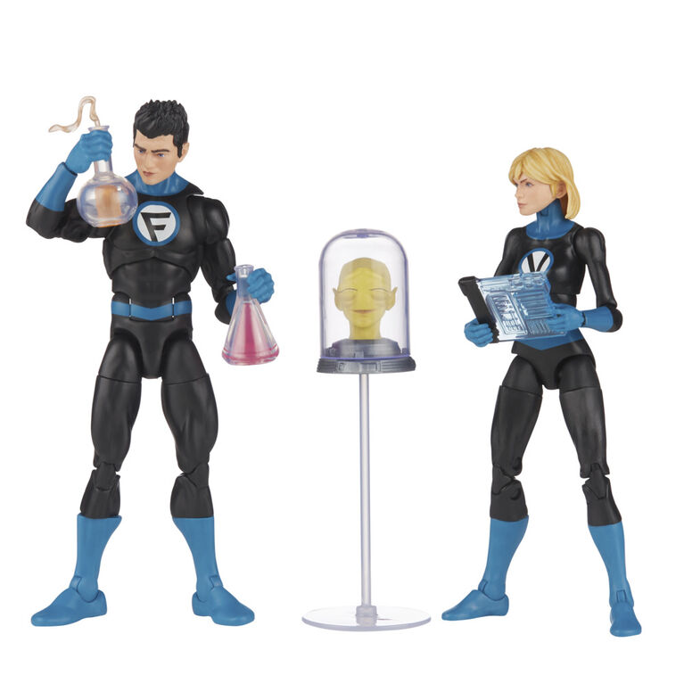 Hasbro Marvel Legends Series, Franklin Richards et Valeria Richards, figurines de collection Fantastic Four de 15 cm