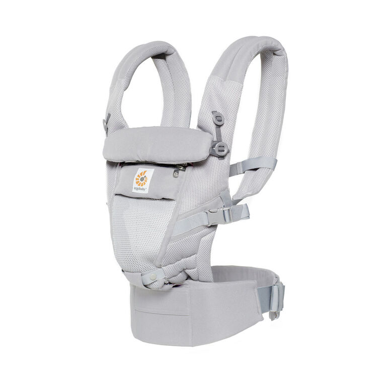 Ergobaby Lightweight and Breathable Cool Air Mesh Adapt Baby Carrier - Pearl Grey