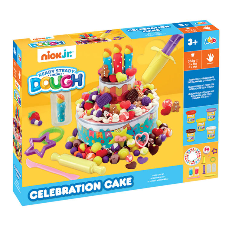 Nick Jr. Ready Steady Dough Celebration Cake Set - R Exclusive