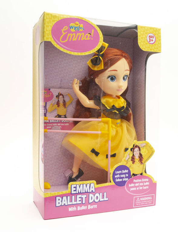 Emma Ballet Doll with Ballet Barre