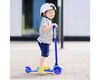 Rugged Racer Mini Deluxe 3 Wheel Kick Scooter - Dark Blue - English Edition