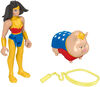 Fisher-Price DC League of Super-Pets Wonder Woman and PB Figure Set