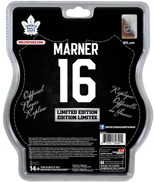 Mitch Marner Maple Leafs de Toronto LNH Figurine 6"