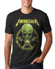 Metallica- Chaîne et crâne- noir chemise