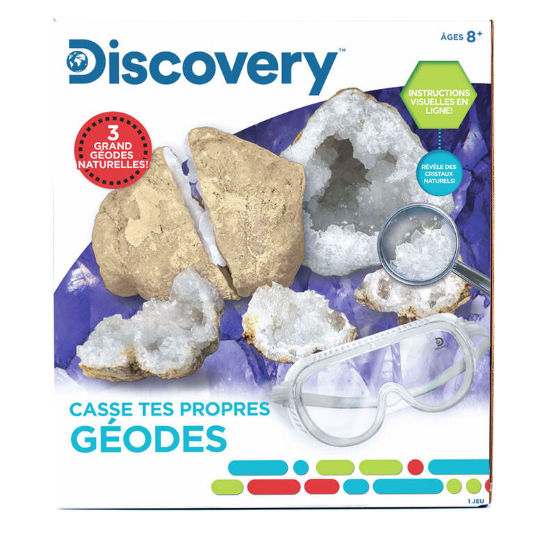 Kit de découverte des géodes 