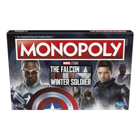Monopoly : édition Falcon et le Soldat de l'hiver de Marvel Studios, jeu de plateau pour les fans de Marvel