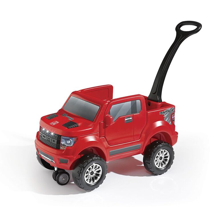 Step2 - 2-in-1 Ford F-150 SVT Raptor Push Buggy Ride-On - Red