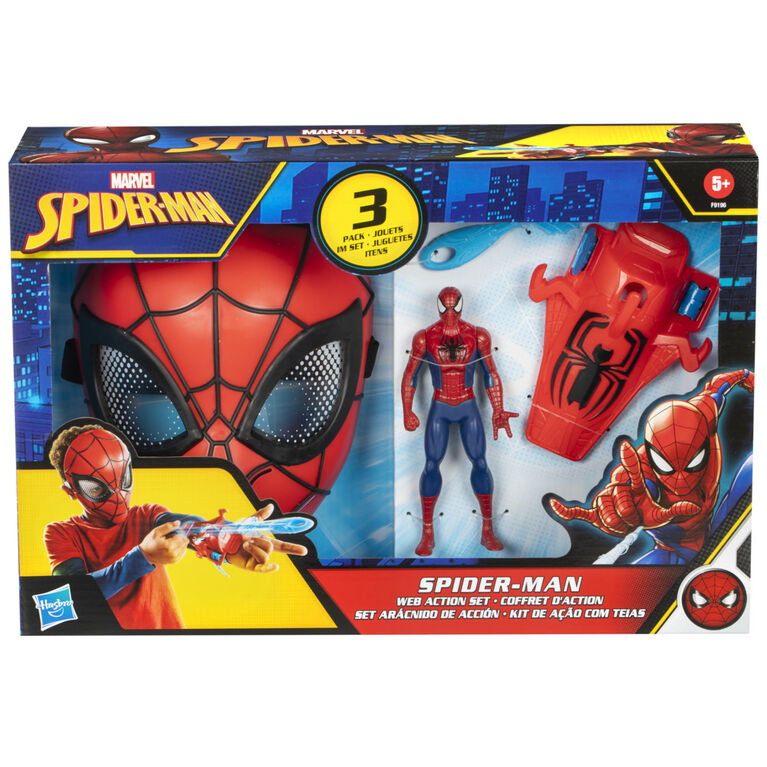 Marvel Spider-Man Web Action Set Role Play Toy - R Exclusive