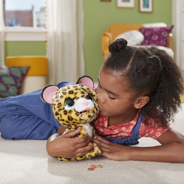 furReal Lil' Wilds Lolly the Leopard Interactive Animatronic Plush Toy