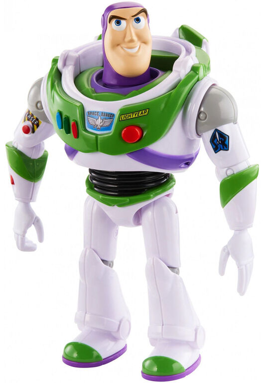 Disney/Pixar - Histoire de jouets - True Talkers - Figurine Buzz Lightyear - Édition anglaise