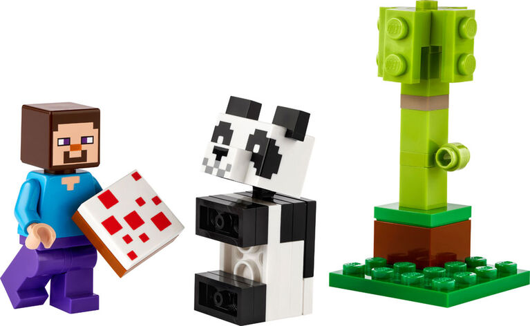 LEGO Minecraft Steve et Bébé panda 30672