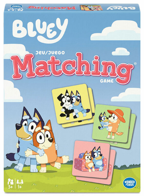 Bluey Matching Game