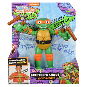 Tales of Teenage Mutant Ninja Turtles: Stretch N Shout Michelangelo Figure - R Exclusive