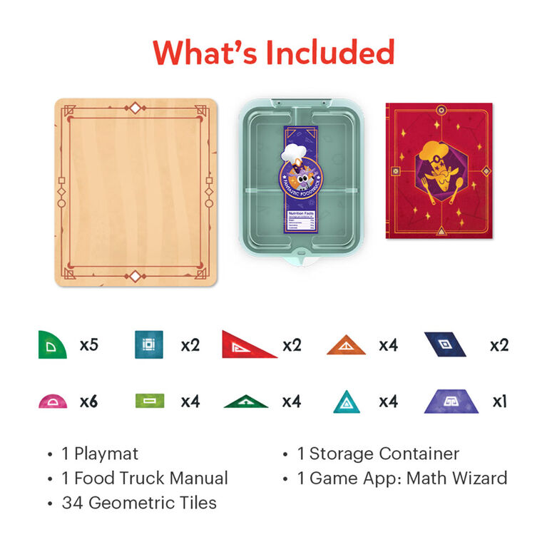 Osmo Math Wizard and Fantastic Food Truck