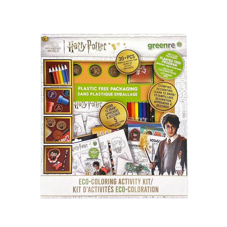 Eco Harry Potter Box Colouring Activity