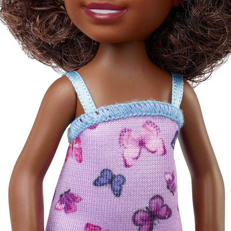 Barbie Chelsea Doll (Brunette) in Butterfly Dress