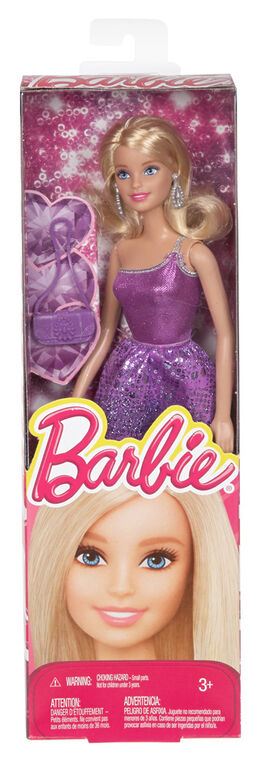 Barbie - Glitz Doll - Purple Dress