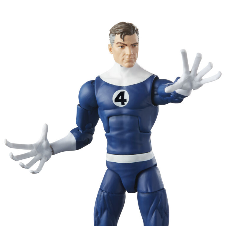 Hasbro Marvel Legends Series Retro Fantastic Four Mr. Fantastic Action Figure Toy
