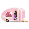 Caravane pour poupée 15 cm, Roller Glamper - Rose, Lori