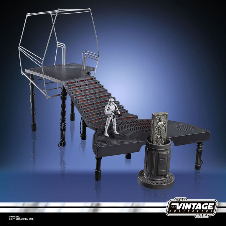 Star Wars The Vintage Collection - The Empire Strikes Back Carbon-Freezing Chamber Playset with Stormtrooper Action Figure