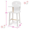 Chaise haute en bois pour poupée, Little Flora - Notre exclusivité