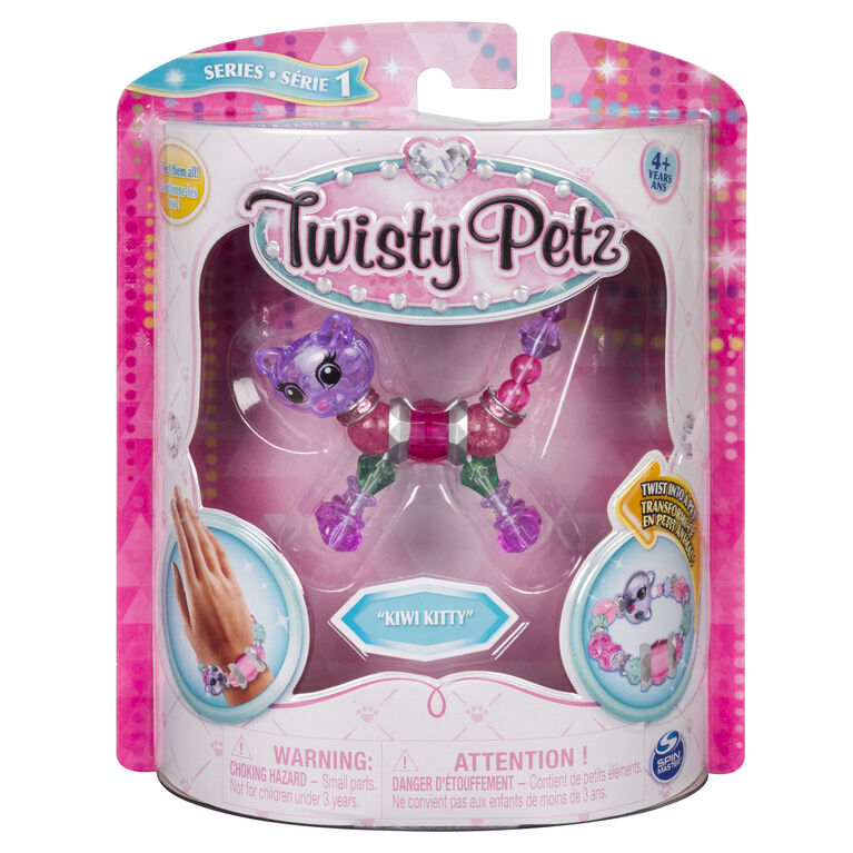 Twisty Petz - Bracelet pour enfants Kiwi Kitty