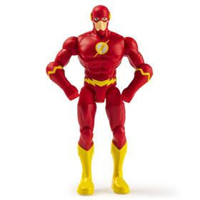 DC Comics, Figurine articul&eacute;e THE FLASH de 10 cm avec 3 accessoires myst&egrave;re, Adventure 2