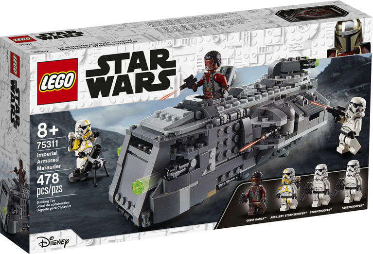 LEGO Star Wars Le Maraudeur blindé impérial 75311 (478 pièces)