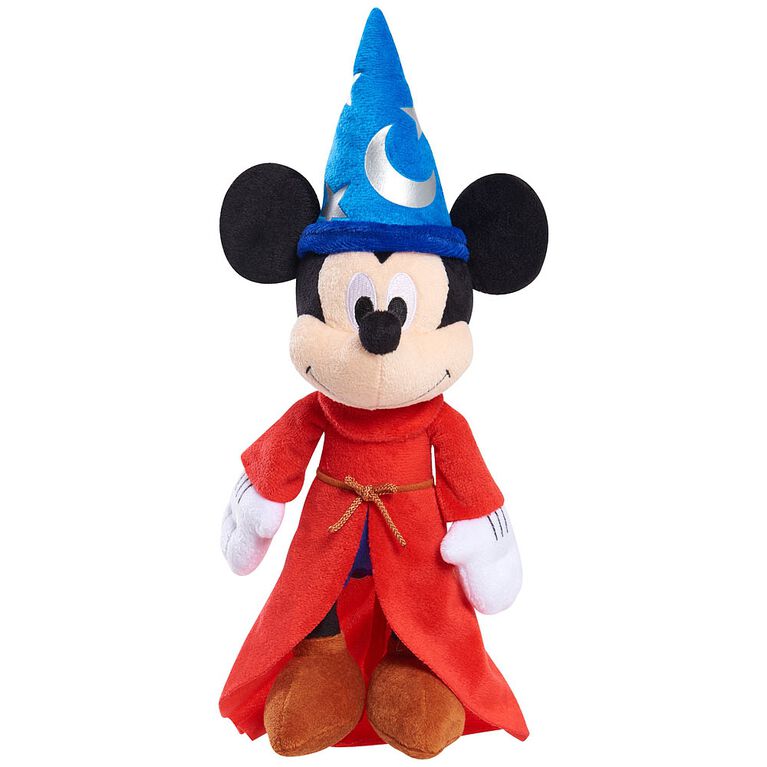 Peluche Moyenne des 90 ans de Mickey - L'Apprenti Sorcier.
