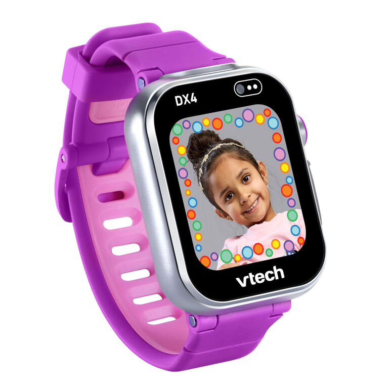 VTech KidiZoom Smartwatch DX4 with Dual Cameras, Photo & Video Effects, Secure Watch Pairing, Games, Splash-proof, Built-in Rechargeable Battery