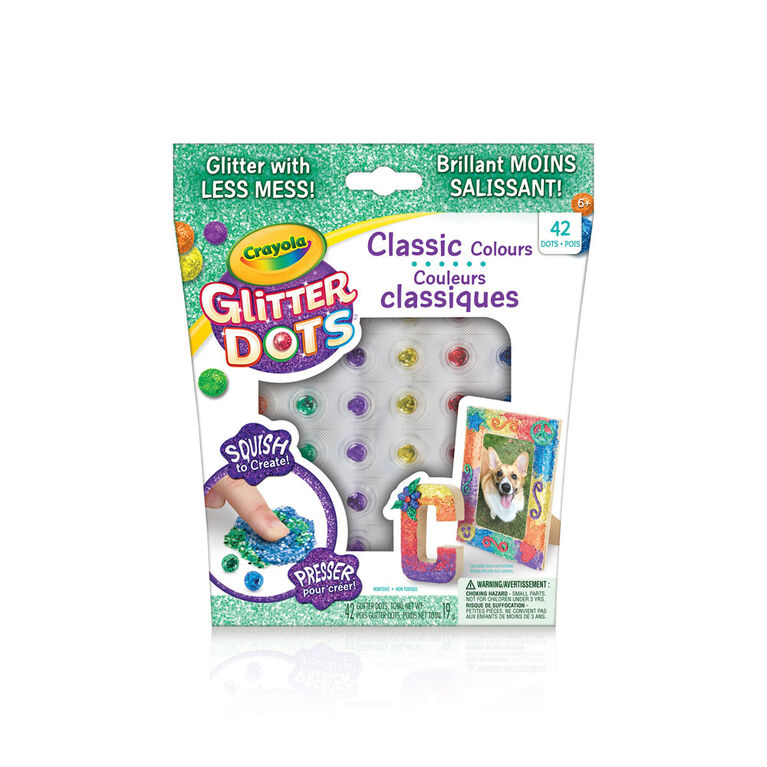 Crayola Rainbow Glitter Dots