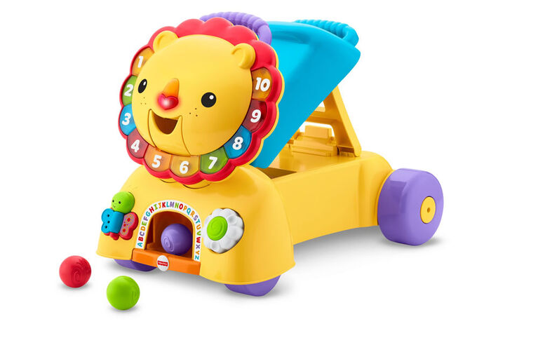 Fisher-Price - Lion Premiers Pas 3 en 1 - Édition anglaise