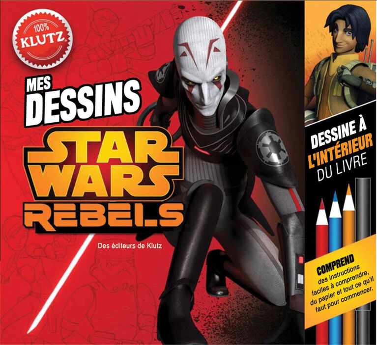 Klutz : Mes dessins Star Wars Rebels - French Edition
