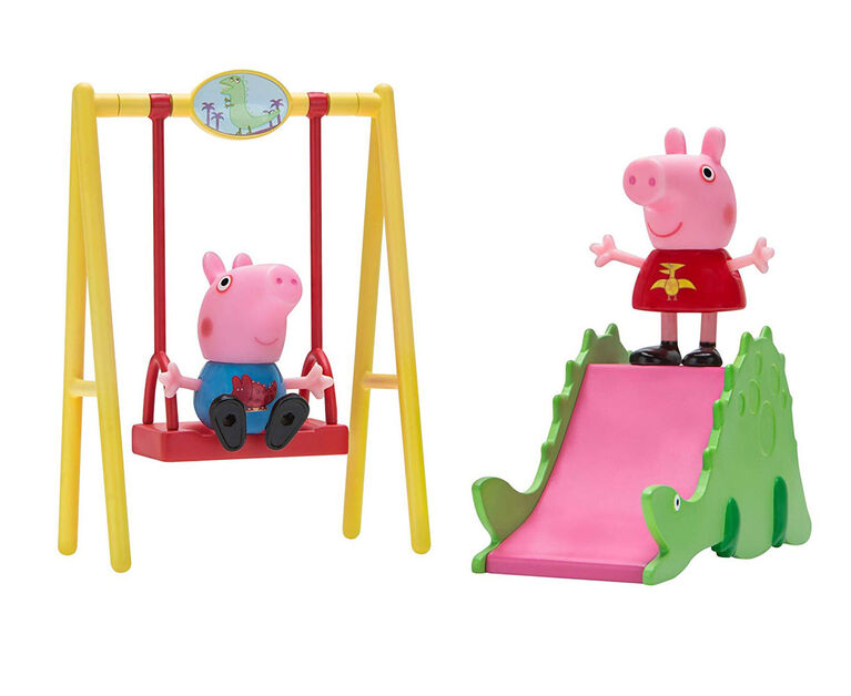 Peppa Pig Ensemble De Jeux Parc Des Dinosaures Edition Anglaise Toys R Us Canada