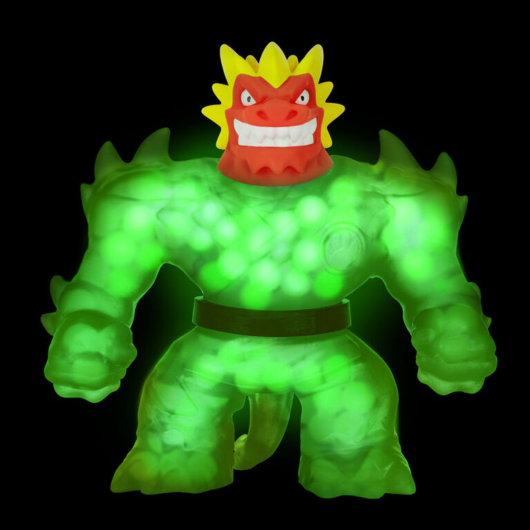 Heroes Of Goo Jit Zu Glowshifters S8 Versus Pk Ultraglow Blazagon Vs Shadowfang Viper