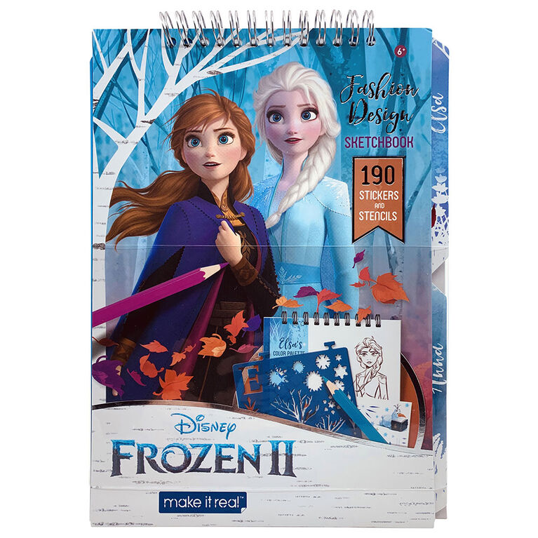 Carnet De Croquis La Reine Des Neiges Edition Anglaise Toys R