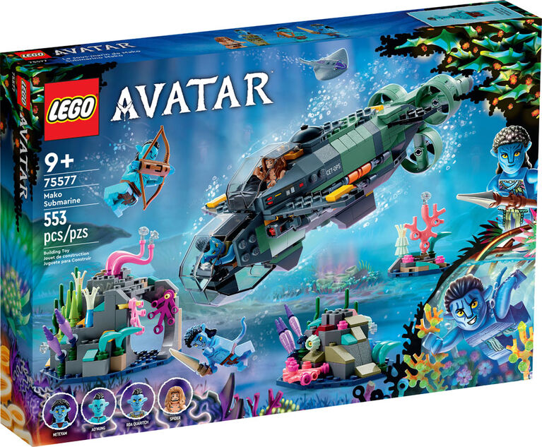 LEGO Avatar Le sous-marin Mako 75577 (553 pièces)