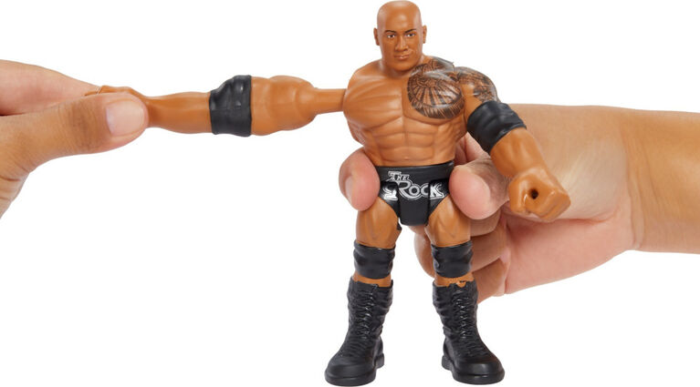 WWE Bend 'N Bash The Rock Action Figure